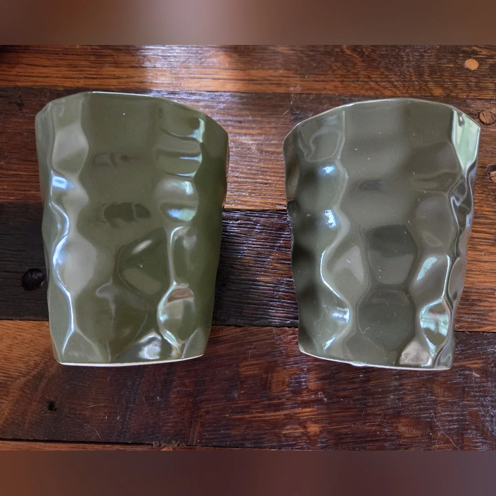 2 Small Orchid Plant Pots